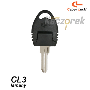 Mieszkaniowy 186 - klucz surowy - Cyber Lock CL3 łamany